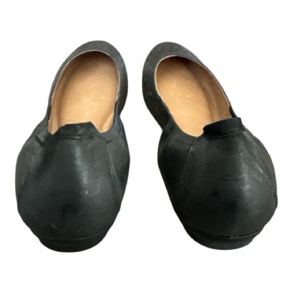 Josef Seibel Pippa 29 Black Perforated Leather Flats — US Women’s 8 & 9 & 10 - Picture 4 of 12